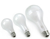 Long Life Incandescent 3 Way Light Bulbs