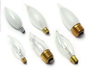 Long Life Incandescent Decorative Light Bulbs